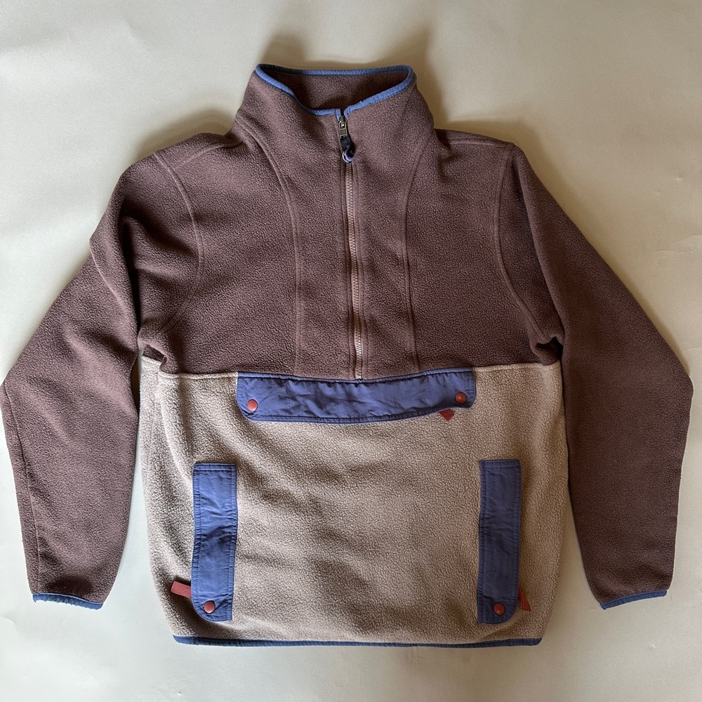 Patagonia Synchilla Anorak Fleece Sweatshirt size L - Picture 3 of 4